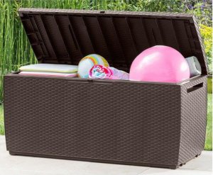 Skrzynia ogrodowa Keter Capri 305 l Brąz 5