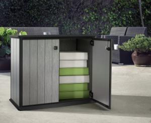 Szafa ogrodowa Keter Schowek ogrodowy Curver Keter PATIO STORE szarobrązowy 5