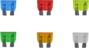 Geko Zestaw bezpieczników samochodowych 120cz.(5/20) 2