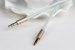 Kabel Usams Jack 3.5mm - Jack 3.5mm 1m biały (YP102) 2