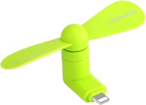 Wentylator USB Usams zielony (66329-uniw) 1