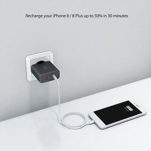 Ładowarka Aukey PA-Y11 1x USB-A 1x USB-C 6 A (PA-Y11) 3