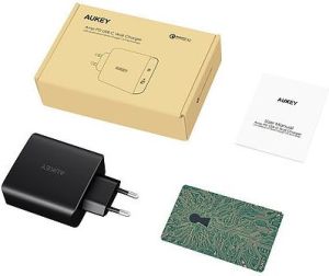 Ładowarka Aukey PA-Y11 1x USB-A 1x USB-C 6 A (PA-Y11) 5