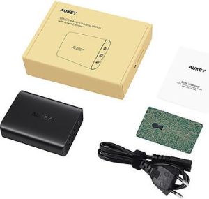 Ładowarka Aukey PA-Y12 2x USB-A 1x USB-C 7.8 A (PA-Y12) 2