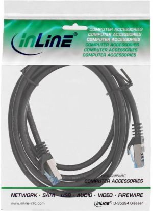 InLine Patchcord Cat.6A, S/FTP, elastyczny, 7.5m (74807S) 3