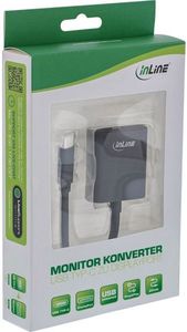 Adapter USB InLine USB-C - DisplayPort Czarny  (64102B) 2