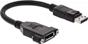 Kabel InLine DisplayPort - DisplayPort 0.2m czarny (17100I) 1