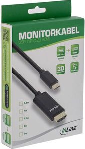 Kabel USB InLine USB-C - HDMI 2 m Czarny (64112) 2