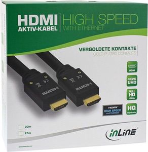 Kabel InLine HDMI - HDMI 20m czarny (17520B) 3