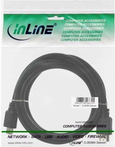 Kabel InLine HDMI - HDMI 7.5m czarny (17607E) 2