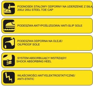 Dedra Półbuty bezpieczne zamszowe z podnoskiem stalowym rozmiar 37 (BH9P2-37) 3