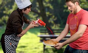 GiftWorld Keczupowy pistolet 3