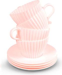 GiftWorld Muffinkowe foremki filiżanki 4 szt. 3