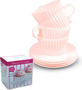 GiftWorld Muffinkowe foremki filiżanki 4 szt. 4