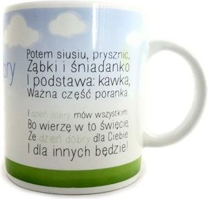 GiftWorld Kubek Kawka na dzień dobry 330ml 2