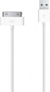 Kabel USB Apple USB A - Apple 30 pin biały 1