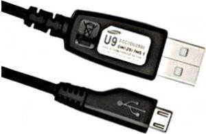 Kabel USB Samsung Kabel microUSB ECC1DU0BBK bulk 1