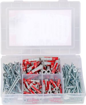Fischer Zestaw kołków duopower z łbem stożkowym 160 szt. (535972) 3