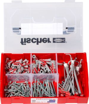 Fischer Zestaw kołków duopower/duotec z łbem stożkowym 200 szt. (539868) 4