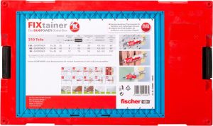 Fischer Zestaw kołków duopower FIXtainer 210 szt. (535968) 2