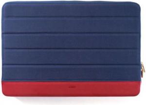 Etui KMP Textil do MacBook Pro 13" niebiesko-czerwone 1