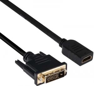 Kabel Club 3D HDMI - DVI-D 2m czarny (CAC-1211) 1