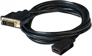 Kabel Club 3D HDMI - DVI-D 2m czarny (CAC-1211) 4