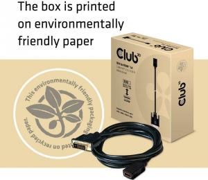 Kabel Club 3D HDMI - DVI-D 2m czarny (CAC-1211) 5