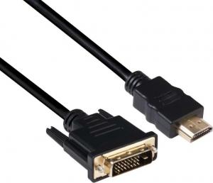 Kabel Club 3D HDMI - DVI-D 2m czarny (CAC-1210) 2