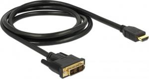 Kabel Delock HDMI - DVI-D 1.5m czarny (85583) 2