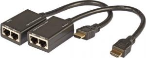System przekazu sygnału AV EFB Przedłużacz HDMI za pomocą kabla internetowego (ME1005) 1