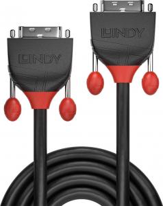 Kabel Lindy DVI-D - DVI-D 1m czarny (36251) 2
