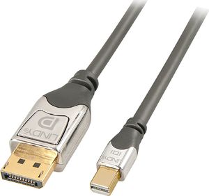 Kabel Lindy DisplayPort Mini - DisplayPort 1m srebrny (36311) 1