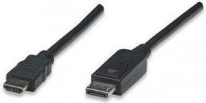 Kabel Techly DisplayPort - HDMI 3m czarny (ICOC-DSP-H12-030) 5