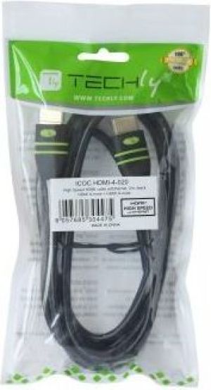 Kabel Techly HDMI - HDMI 15m czarny (ICOC-HDMI-FR-150) 4