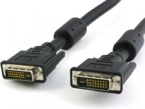 Kabel Techly DVI-D - DVI-D 5m czarny (ICOC-DVI-8150F) 1