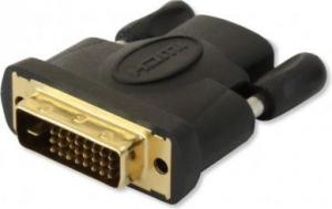 Adapter AV Techly HDMI - DVI-D czarny (IADAP-DVI-HDMI-F) 1