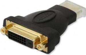 Adapter AV Techly HDMI - DVI-D czarny 1