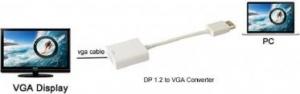 Kabel Techly DisplayPort - D-Sub (VGA) 0.15m biały (ICOC-DSP-V-001) 3