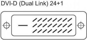 Kabel Techly DVI-D - DVI-D 2m czarny (ICOC-DVI-8100F) 3