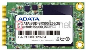 Dysk SSD ADATA SSD XPG SX300 256GB mSATA 6Gb/sec ( R/W - 550/505 MB/s ) (ASX300S3-256GM-C) 2