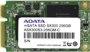Dysk SSD ADATA SSD XPG SX300 256GB mSATA 6Gb/sec ( R/W - 550/505 MB/s ) (ASX300S3-256GM-C) 1