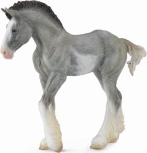 Figurka Collecta Źrebię Clydesdale Foal Blue Roan (004-88626) 1