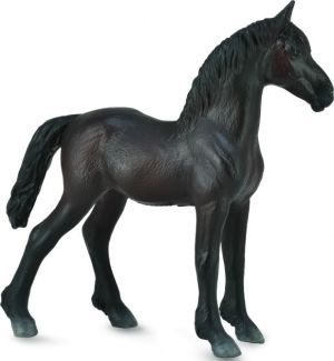 Figurka Collecta Źrebię Friesian Foal czarne (004-88815) 1