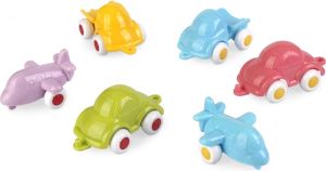 Viking Toys Pojazdy Mini Chubbies Fun colors 3szt. różne kolory 1