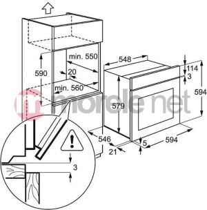 Piekarnik Electrolux EEA4233POX 2
