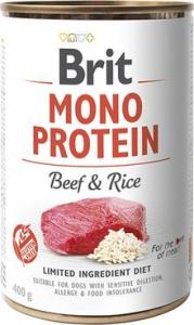 Brit Mono Protein Beef&Rice puszka 400g 1