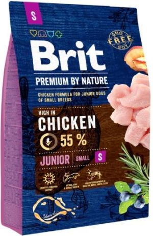 Brit Premium By Nature Junior S Small 3kg 1