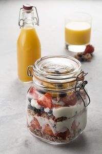 Kilner KILNER Słoik 1l, Square Clip Top Jar 5