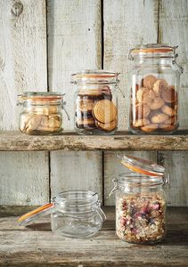 Kilner KILNER Słoik 1l, Square Clip Top Jar 9
